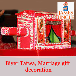 Biyer Tatwa, Marriage gift decoration Mrs. Prity Bhattacharya in Uttarpara